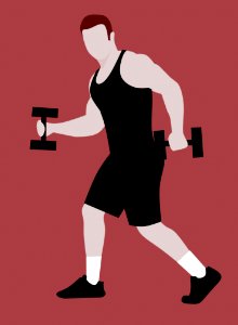 Standing, Joint, Shoulder, Silhouette