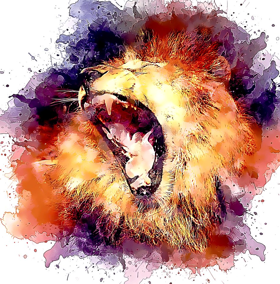 Art, Watercolor Paint, Purple, Violet