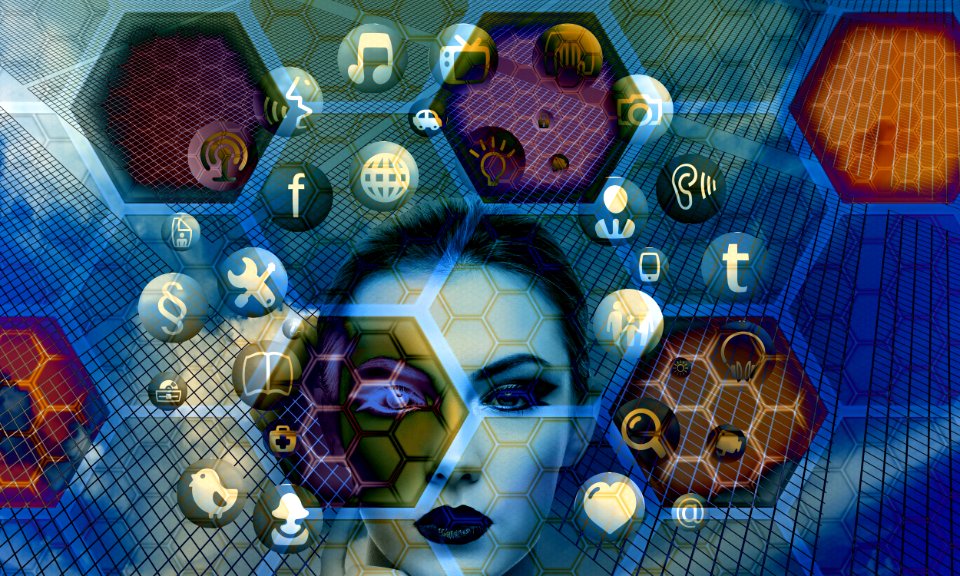 Blue Purple Art Organism