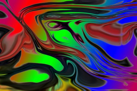 Green Psychedelic Art Fractal Art Art