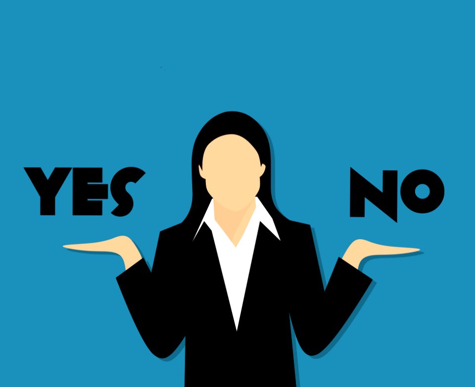 Woman Doubts - Yes or No