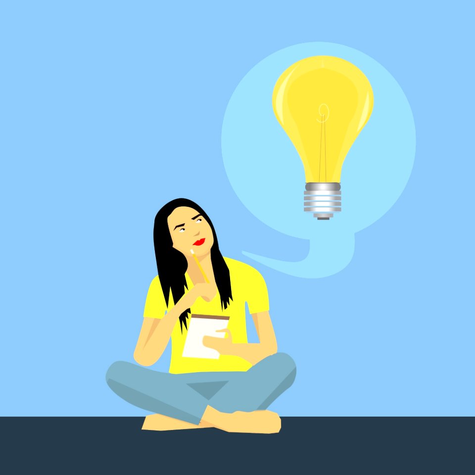 Brain Storming Illustration