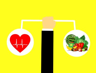 Health and Food Illustration