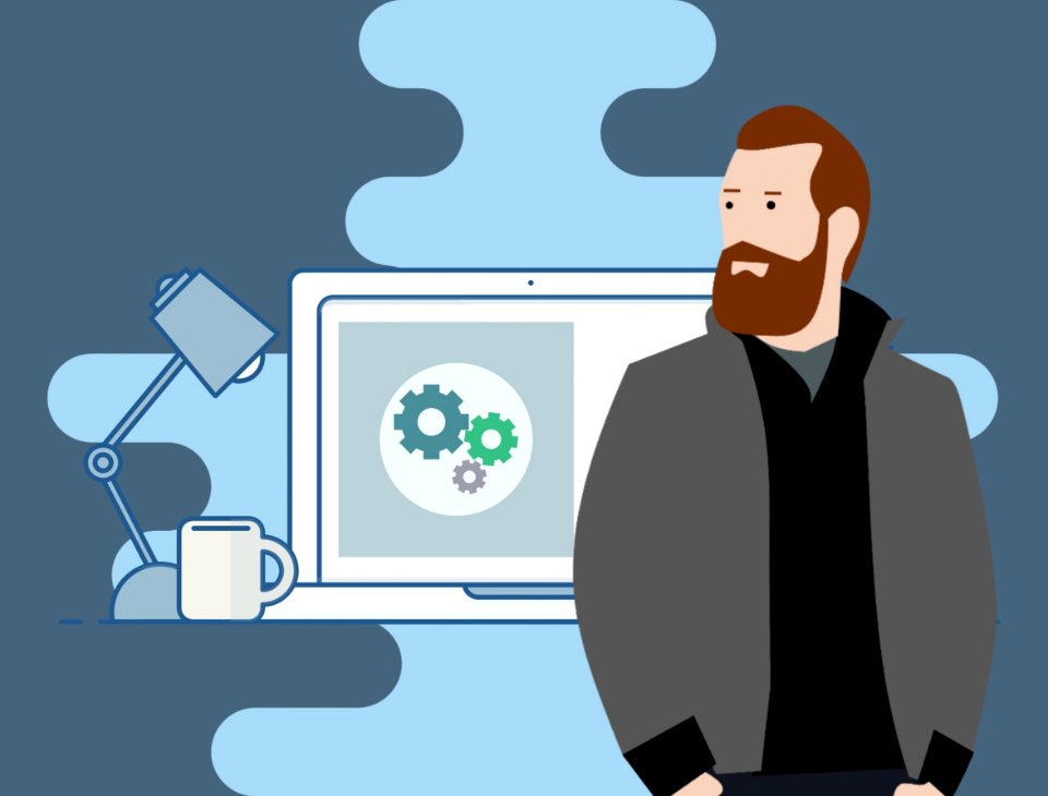 IT Engineer Illustration