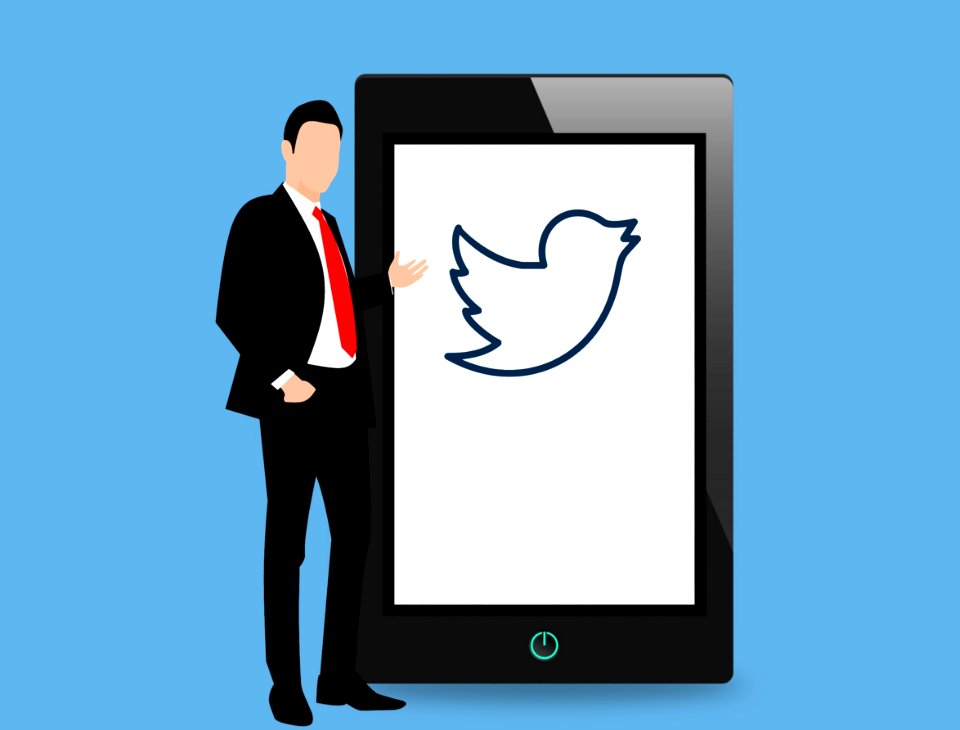 Twitter Social Illustration