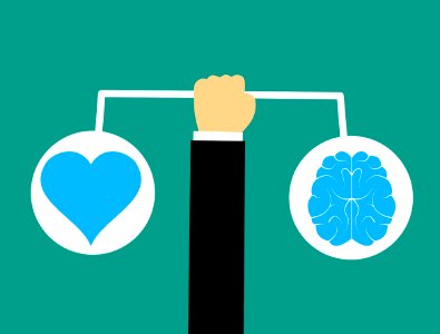 Brain and Heart - Medical Illustration