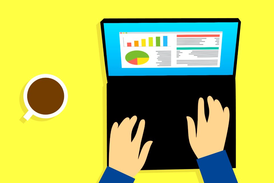 Financial Analysis Illustration