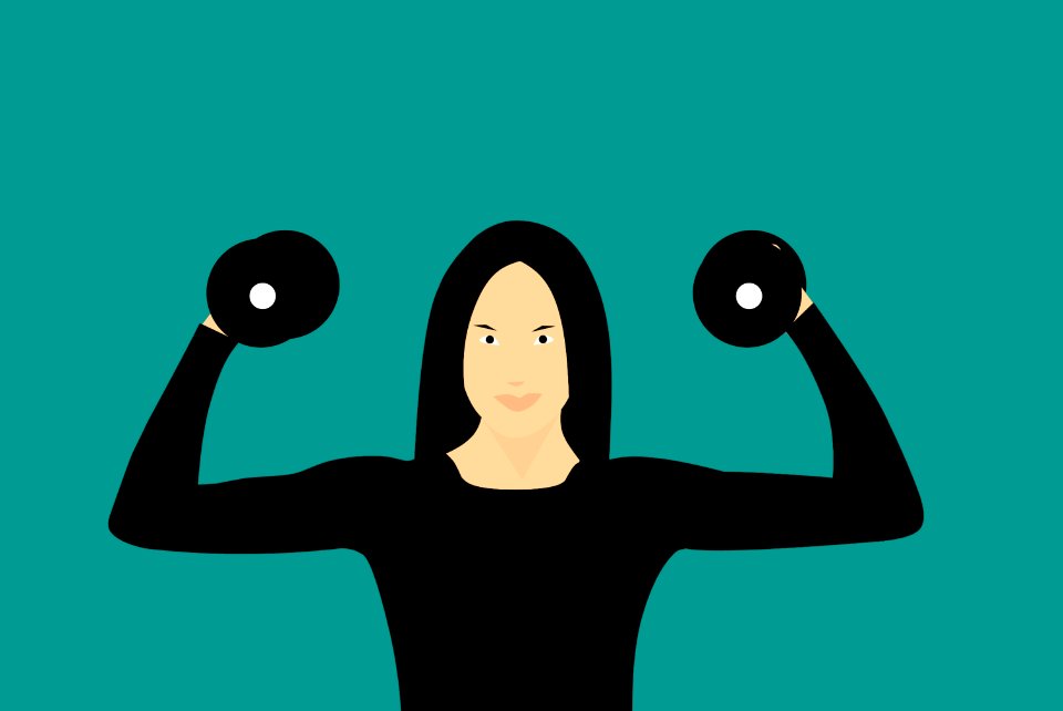 Woman in Gym