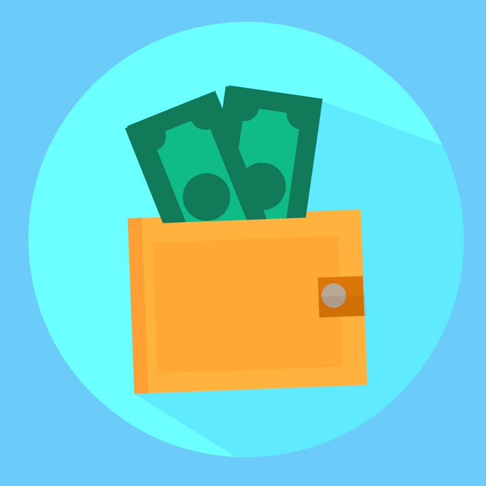 Money Wallet Illustration
