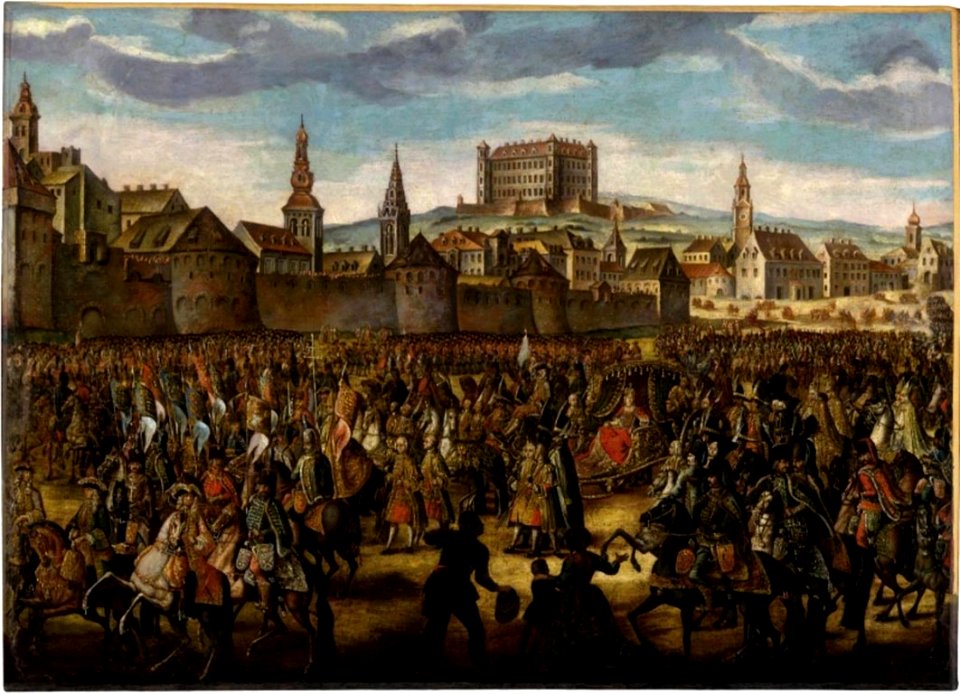 Coronation of Maria Theresa in 1741 in Bratislava