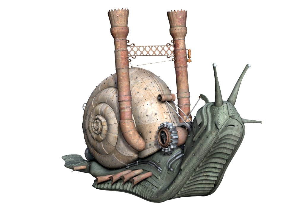 Giant Steam Punk Snail