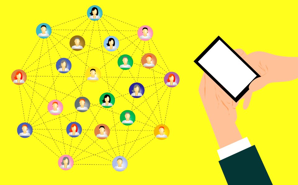 Sharing Content Illustration