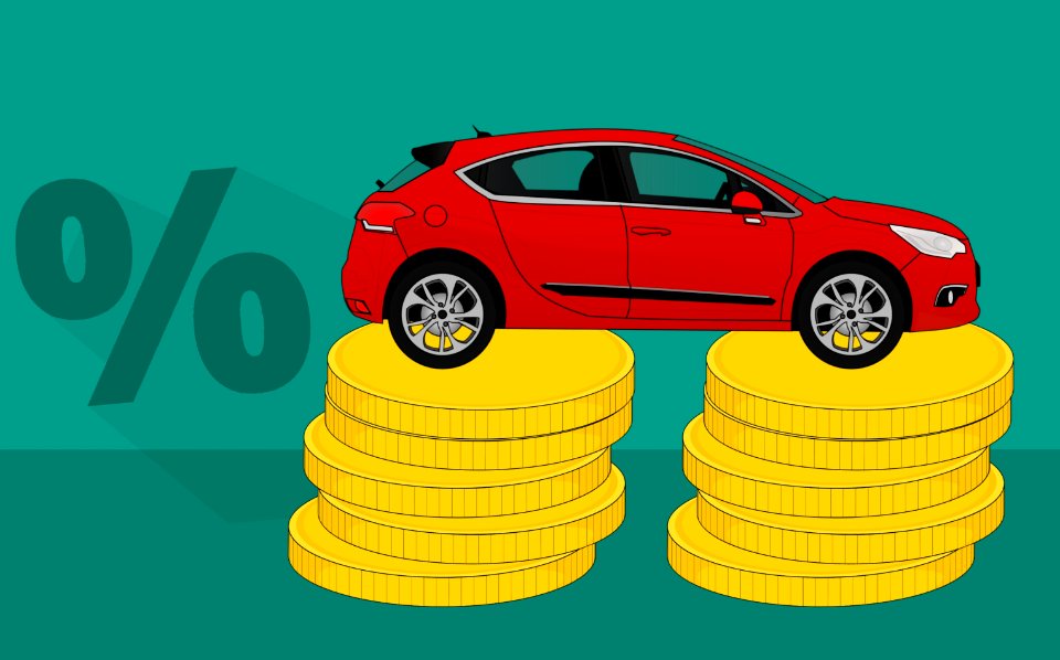Car Installment Illustration