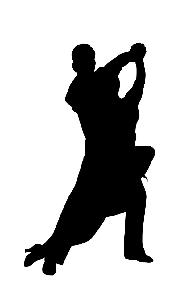 Couple Dancing Salsa