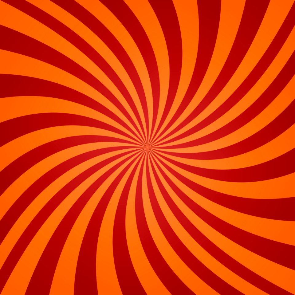 Orange Line Pattern Symmetry