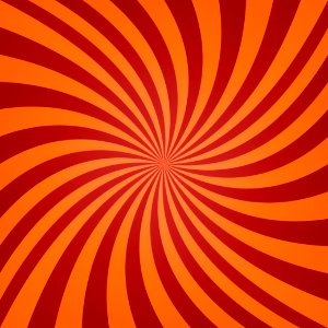 Orange Line Pattern Symmetry