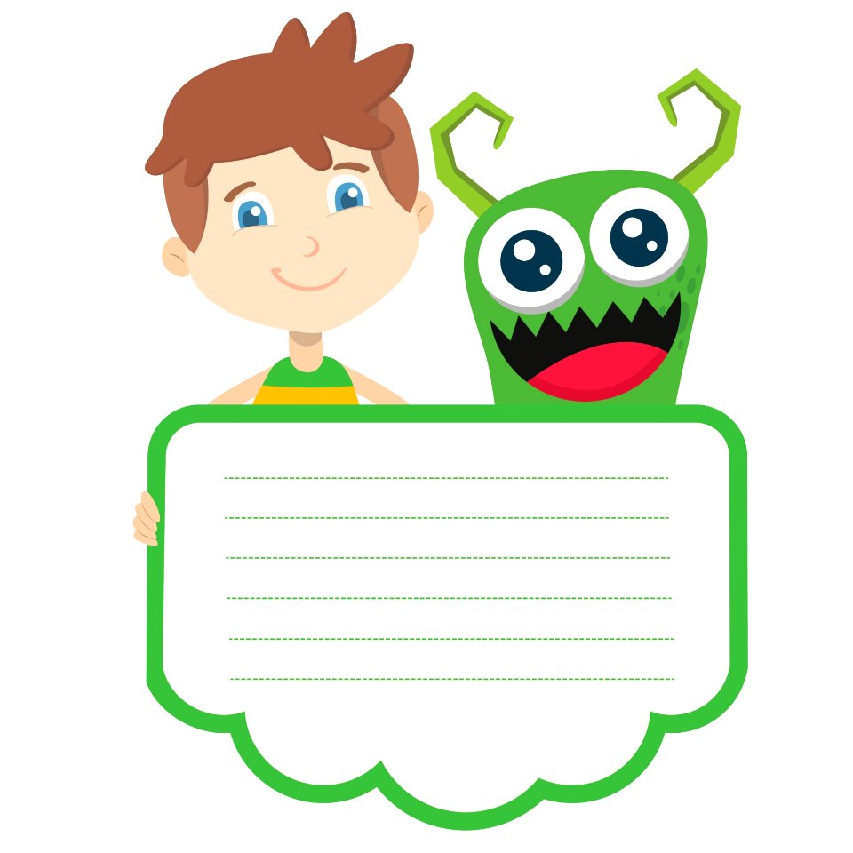 Green Text Product Clip Art