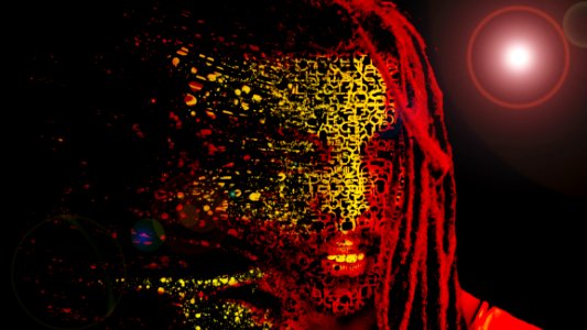 Red Light Darkness Night