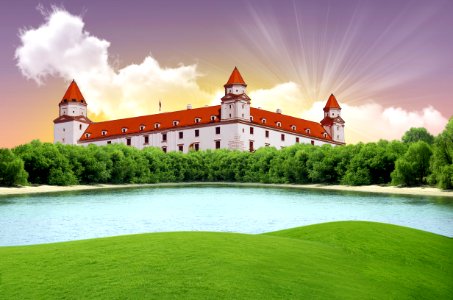 Castle the capital city of slovakia