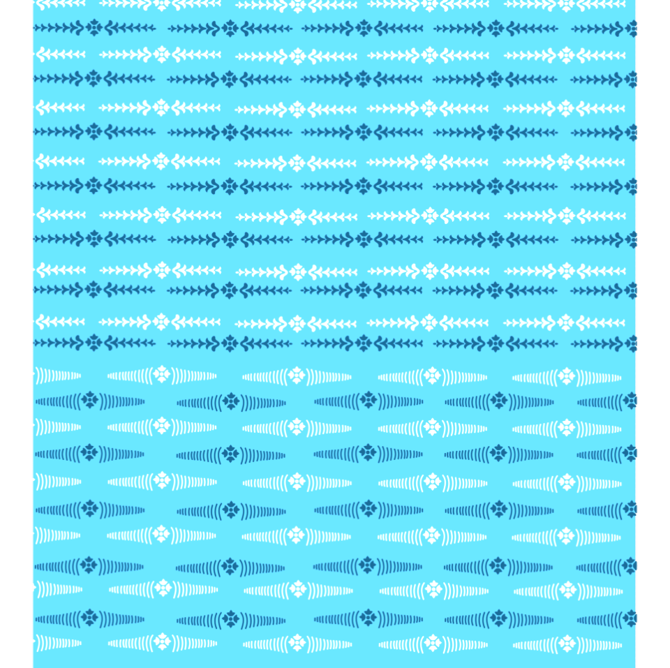 A ribbon wound in spirals
