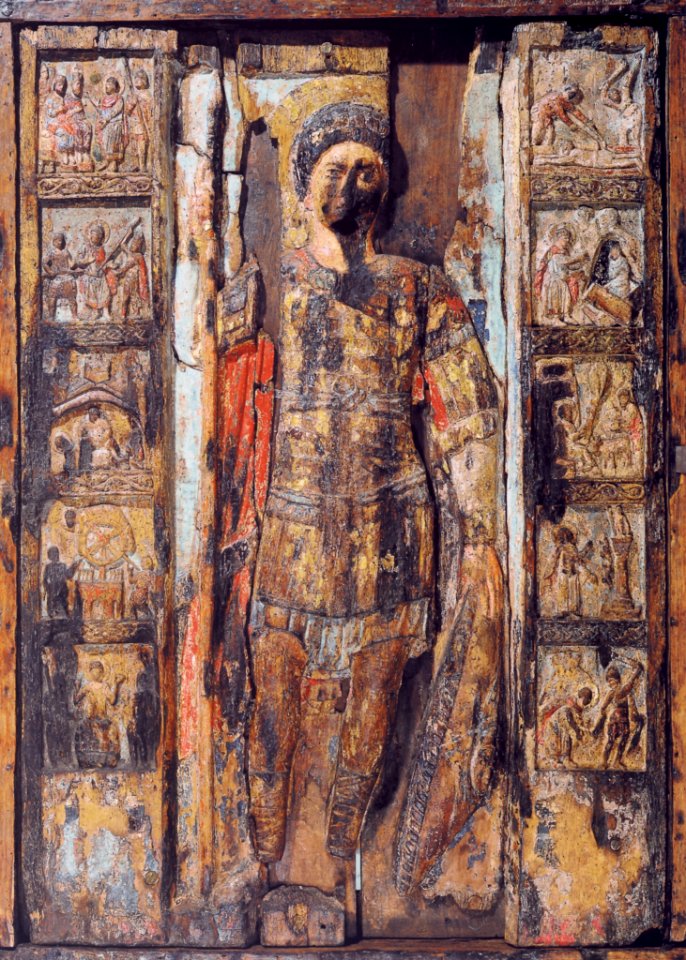 Brown Wood Artifact Art