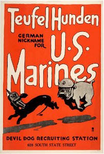 Poster At National Museum Of The Marine Corps