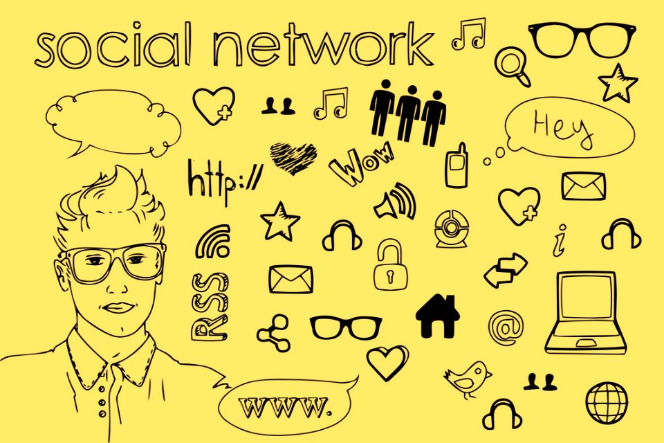 Text Yellow Font Black And White