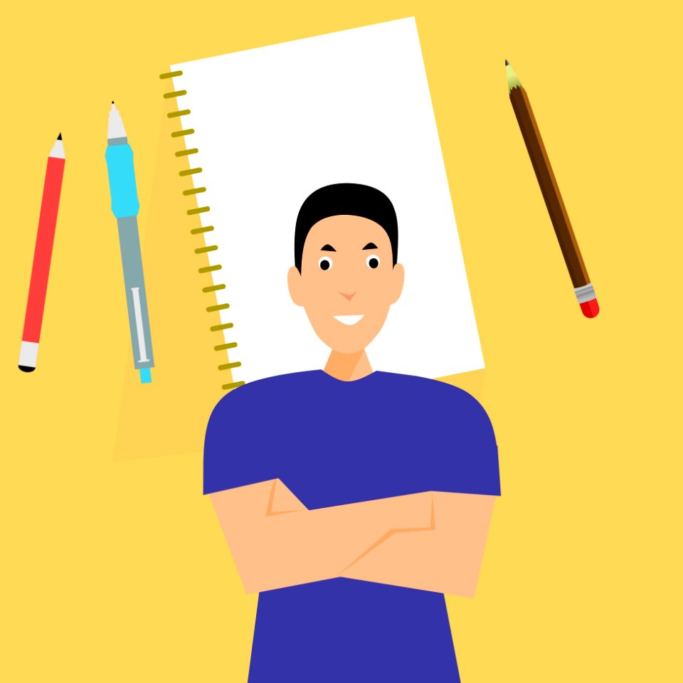 Text Cartoon Male Shoulder