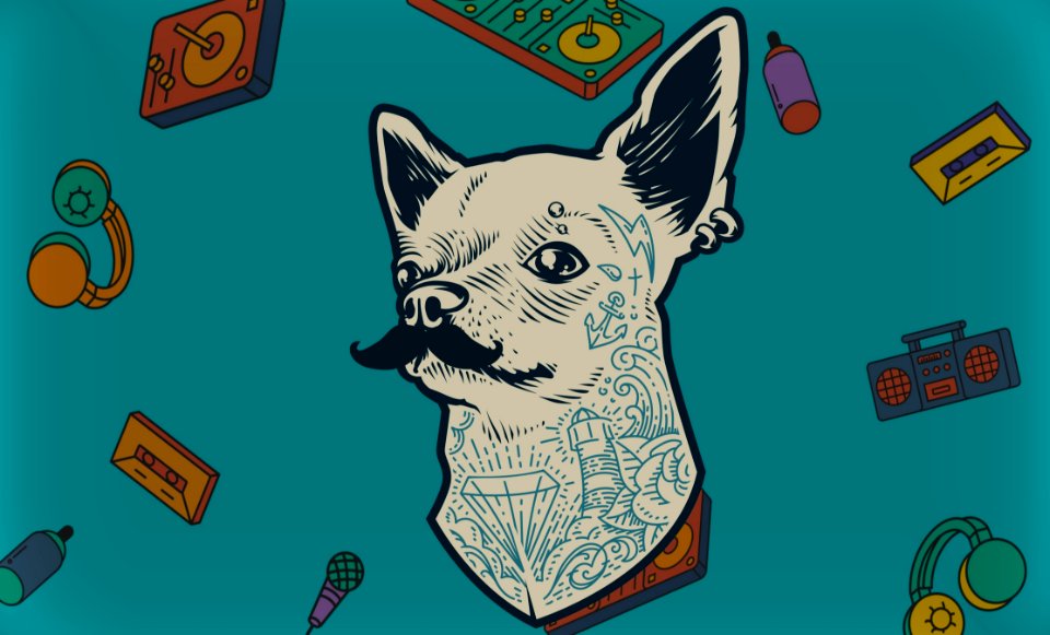 Dog Like Mammal, Dog, Art, Cartoon