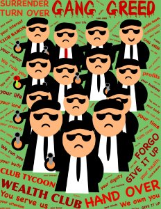 Cartoon Text Poster Human Behavior