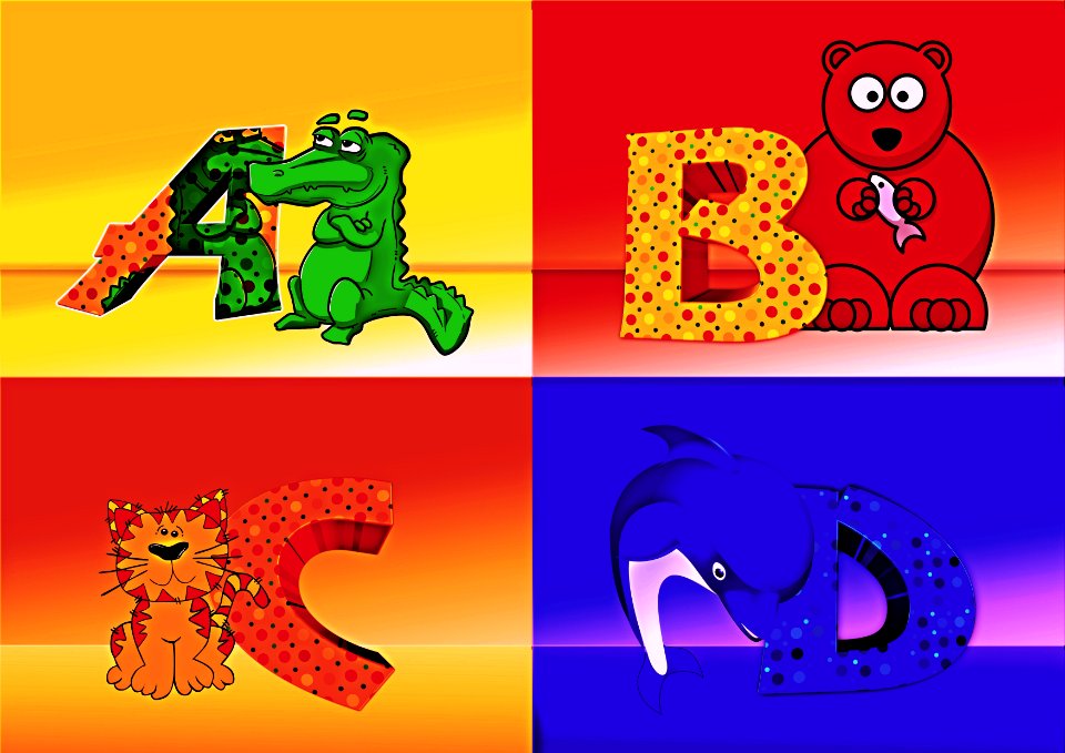 Yellow Cartoon Art Orange
