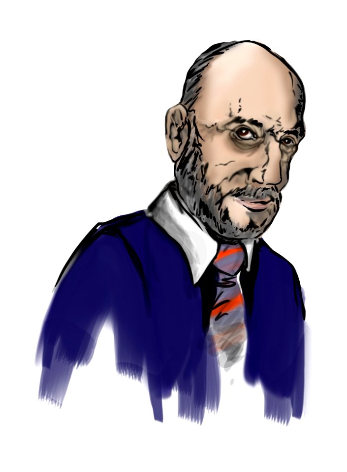 Man Facial Hair Cartoon Fictional Character