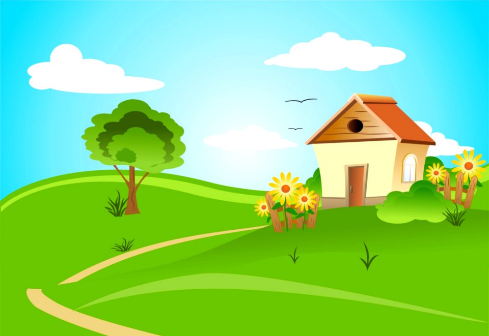 Green Grassland Nature Ecosystem