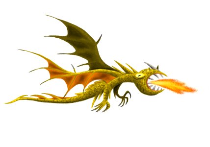 First Dragon drawn