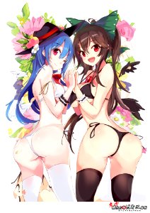 She's "Utsuho Reiuji" From Touhou.