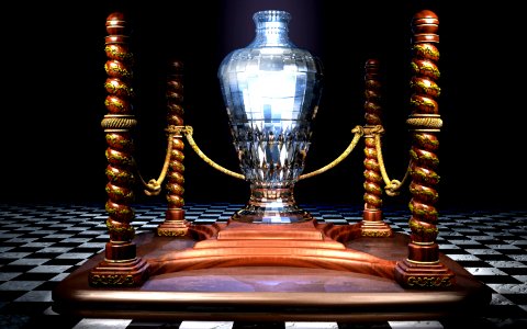 vaso de cristal