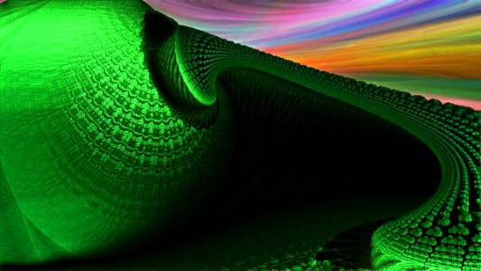 Just green contact