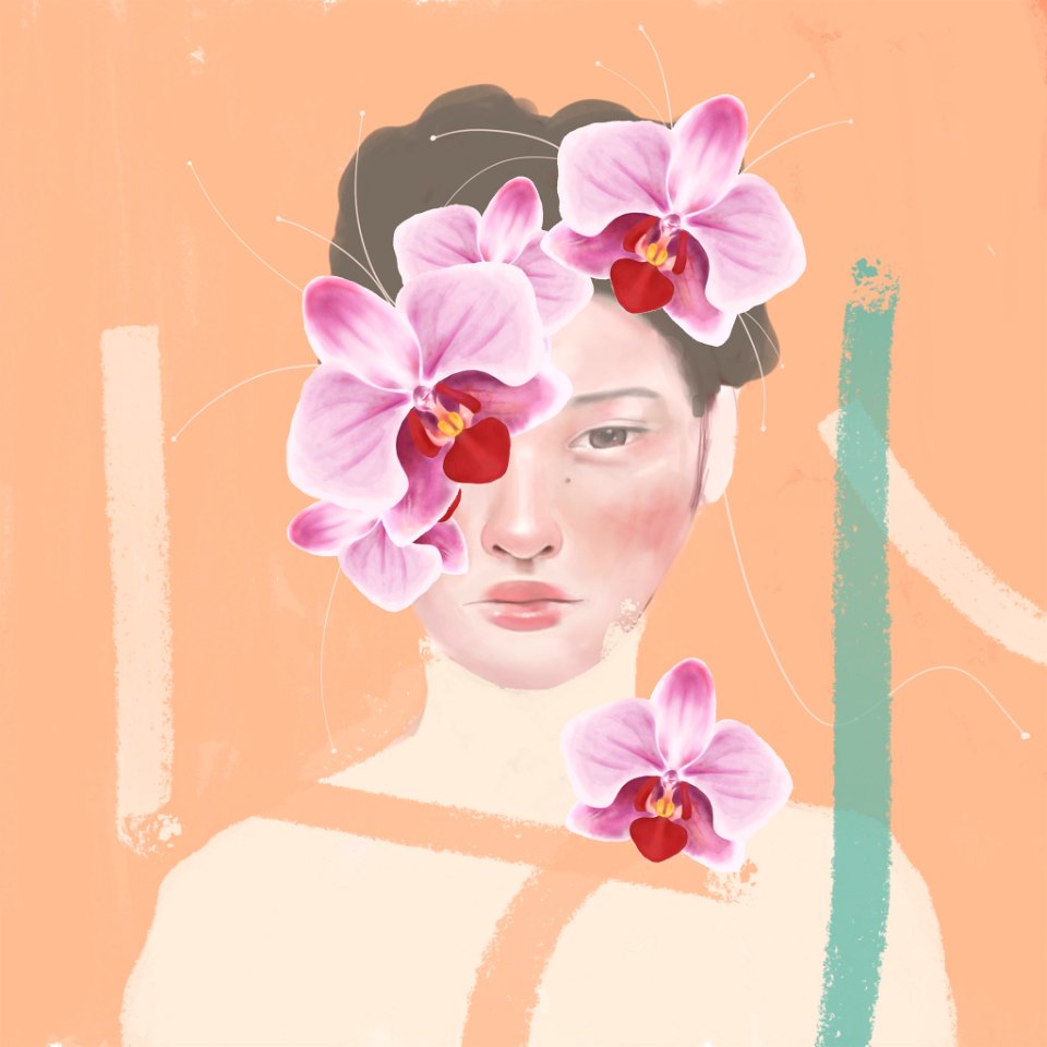 An Orchid Obsession woman