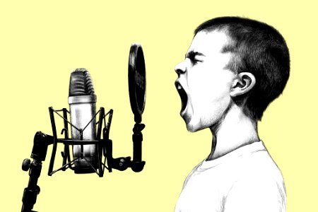 Express Yourself boy singing