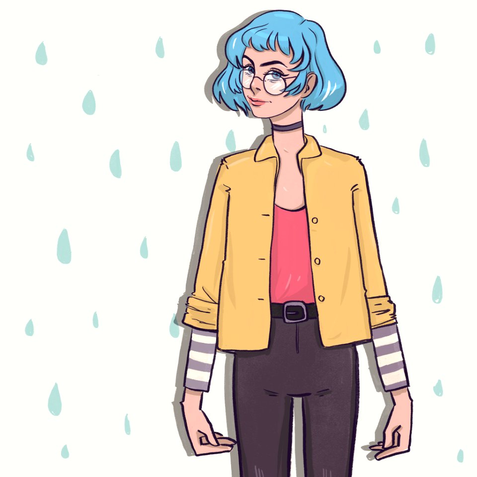 Ready for Rain girl