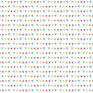 Bunting flags pattern