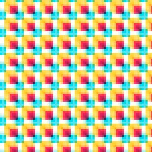 Colored squares pattern