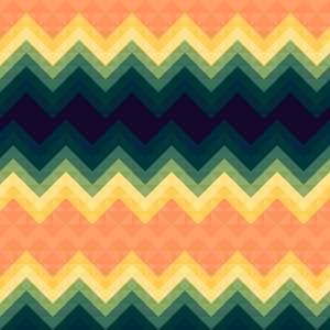 Geometric triangles pattern