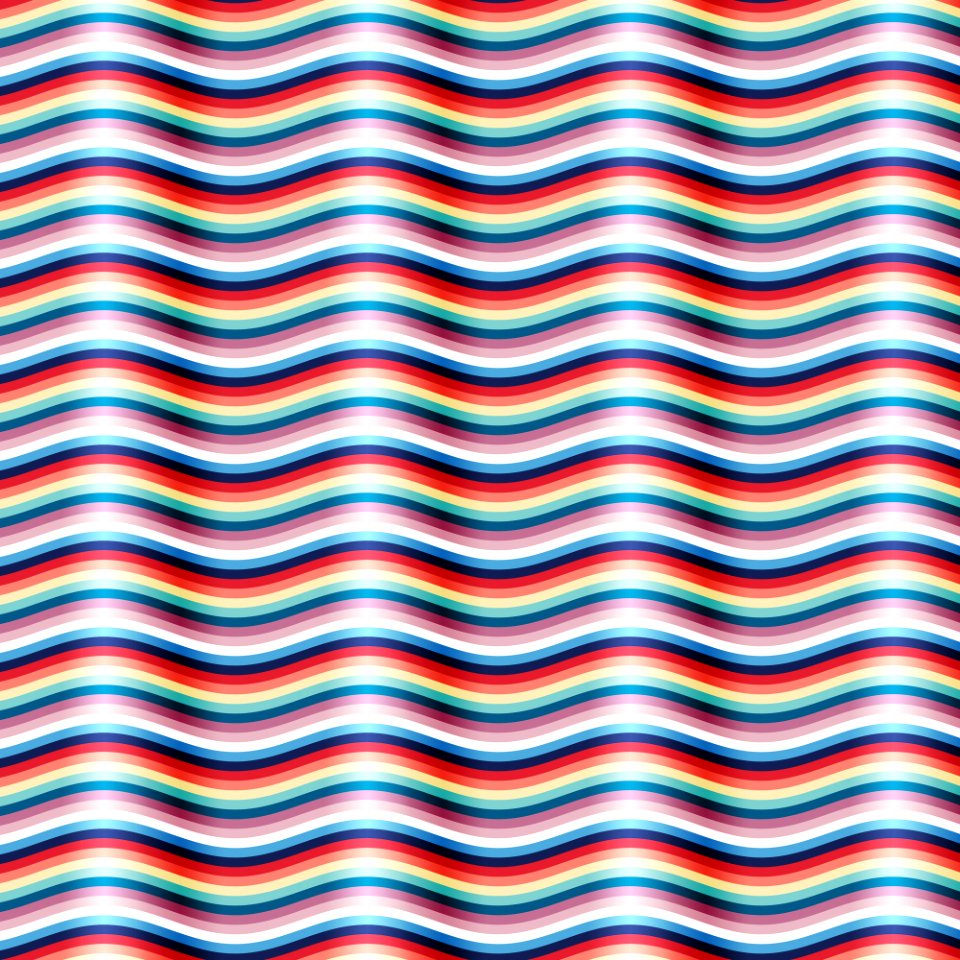 Ripples effect pattern