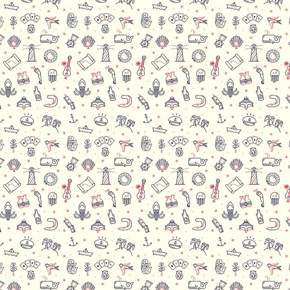 Sea travel pattern
