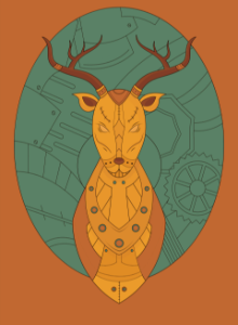 Steampunk Deer