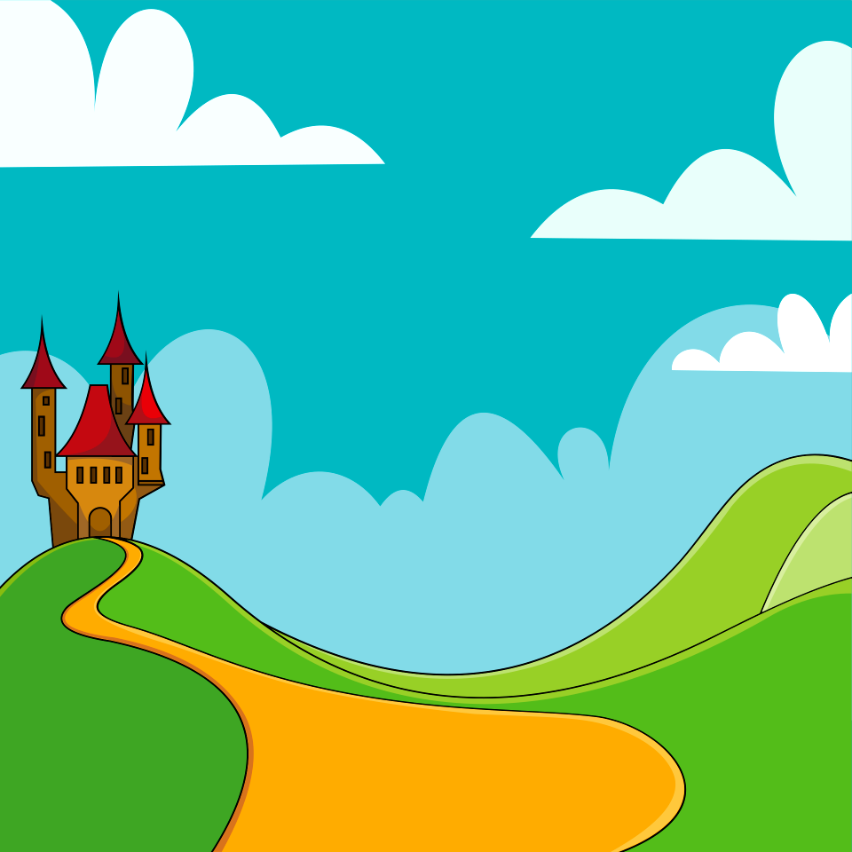 Distant castle