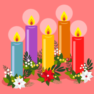 Advent candles