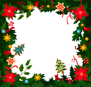 Christmas frame