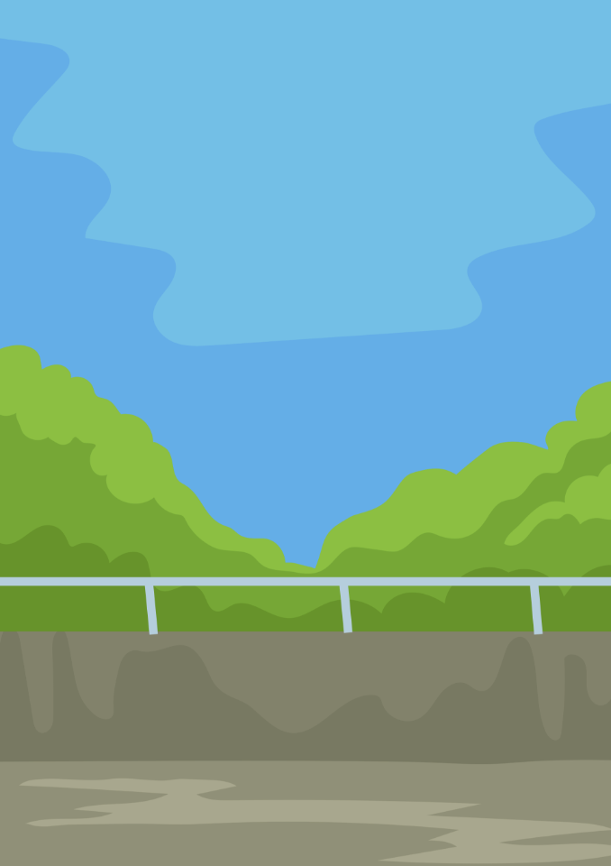 Concrete fence